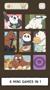 اسکرین شات بازی We Bare Bears - Free Fur All: Mini Game Arcade 1