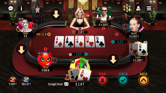 اسکرین شات بازی Turn Poker 1