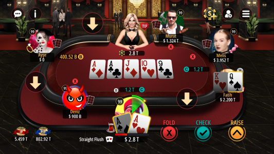 اسکرین شات 1 بازی Turn Poker