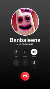 اسکرین شات برنامه Garten of banban Video Call 1