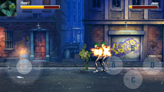اسکرین شات بازی Turtle Hero fighter 3D Game 3