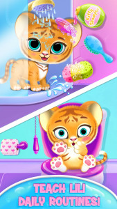 اسکرین شات 2 بازی Baby Tiger Care