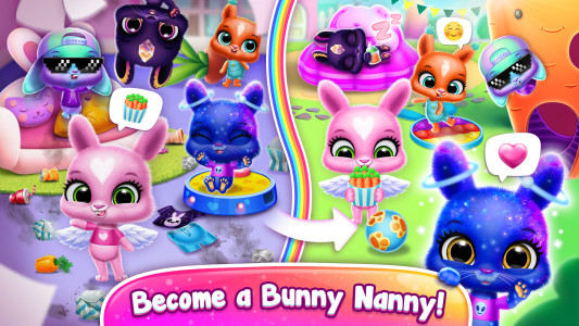 اسکرین شات 8 بازی Bunnsies - Happy Pet World