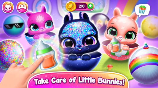 اسکرین شات 6 بازی Bunnsies - Happy Pet World