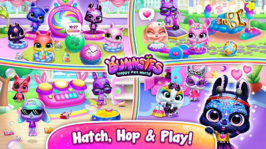 اسکرین شات بازی Bunnsies - Happy Pet World 3