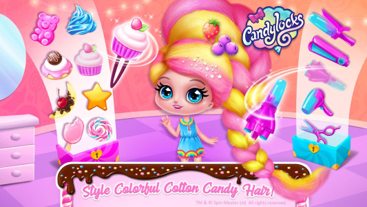 اسکرین شات 6 بازی Candylocks Hair Salon