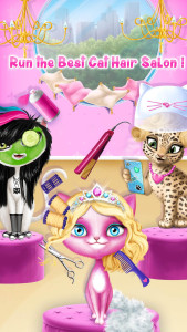 اسکرین شات 3 بازی Cat Hair Salon Birthday Party