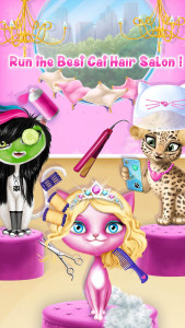 اسکرین شات بازی Cat Hair Salon Birthday Party 3