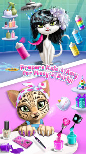 اسکرین شات 2 بازی Cat Hair Salon Birthday Party