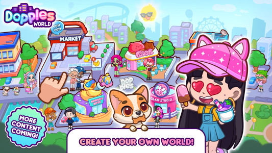 اسکرین شات 1 بازی Dopples World