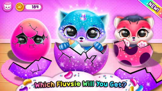 اسکرین شات بازی Fluvsies - A Fluff to Luv 8