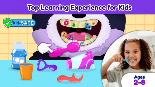 اسکرین شات بازی Fluvsies Academy - Kids Games 1