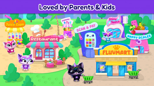اسکرین شات بازی Fluvsies Academy - Kids Games 7