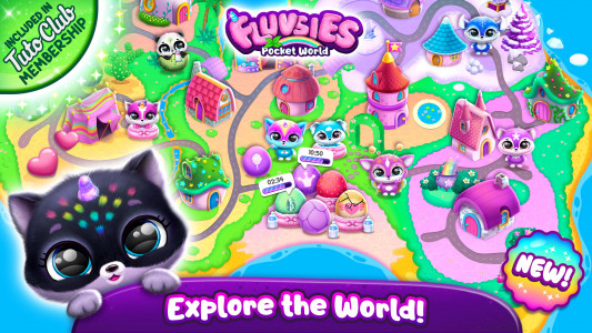 اسکرین شات بازی Fluvsies Pocket World 1