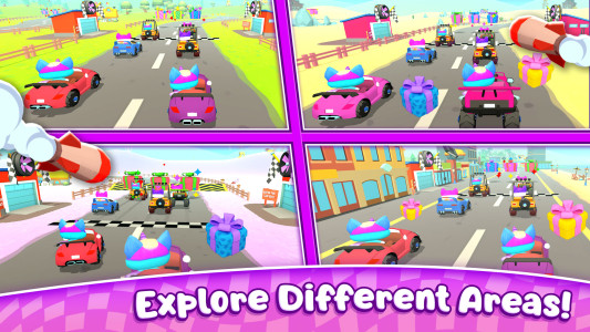 اسکرین شات 3 بازی Fluvsies Racing