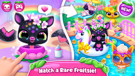 اسکرین شات 2 بازی Fruitsies - Pet Friends