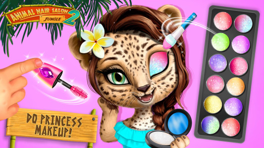 اسکرین شات 1 بازی Jungle Animal Hair Salon 2