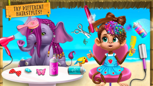 اسکرین شات 7 بازی Jungle Animal Hair Salon 2