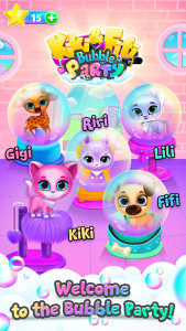 اسکرین شات بازی Kiki & Fifi Bubble Party 4
