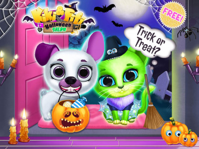 اسکرین شات بازی Kiki & Fifi Halloween Salon 5