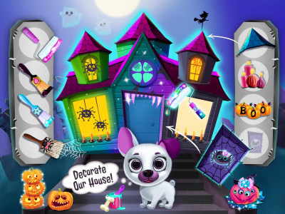 اسکرین شات بازی Kiki & Fifi Halloween Salon 2