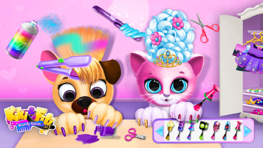 اسکرین شات 4 بازی Kiki & Fifi Pet Beauty Salon