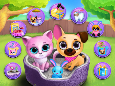 اسکرین شات بازی Kiki & Fifi Pet Friends 3