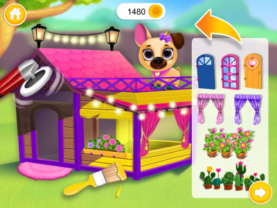 اسکرین شات 1 بازی Kiki & Fifi Pet Friends