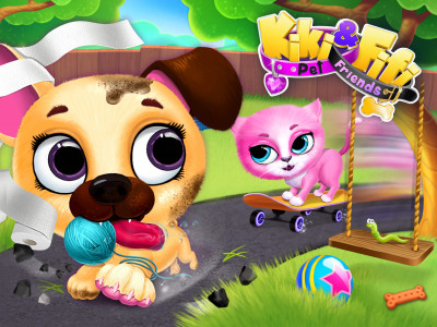 اسکرین شات 5 بازی Kiki & Fifi Pet Friends