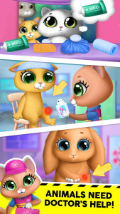 اسکرین شات 6 بازی Kitty Meow Meow City Heroes