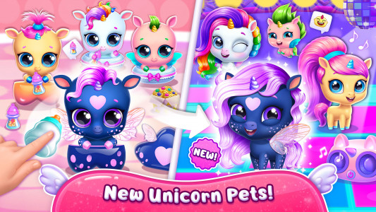 اسکرین شات بازی Kpopsies - Hatch Baby Unicorns 7