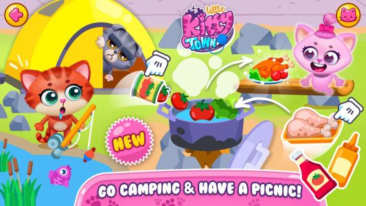 اسکرین شات 5 بازی Little Kitty Town