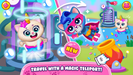 اسکرین شات 3 بازی Little Kitty Town