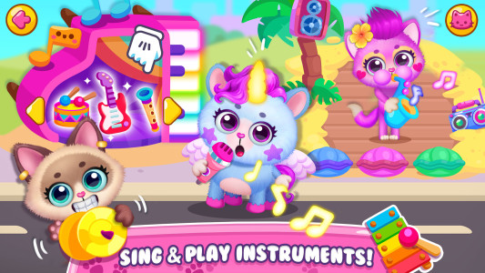 اسکرین شات 8 بازی Little Kitty Town