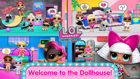 اسکرین شات 2 بازی L.O.L. Surprise! Disco House