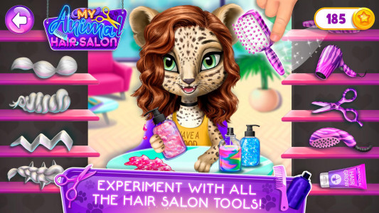 اسکرین شات بازی My Animal Hair Salon - Style, Create & Experiment 4