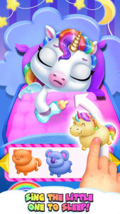 اسکرین شات بازی My Baby Unicorn - Virtual Pony Pet Care & Dress Up 7
