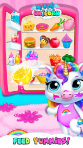 اسکرین شات بازی My Baby Unicorn - Virtual Pony Pet Care & Dress Up 3