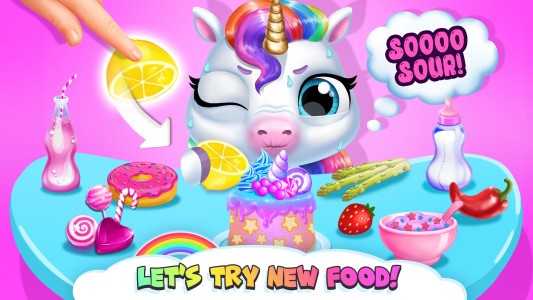 اسکرین شات 6 بازی My Baby Unicorn - Pony Care
