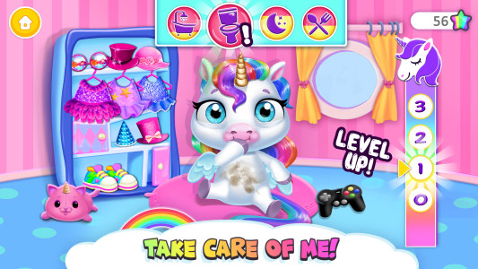 اسکرین شات 5 بازی My Baby Unicorn - Pony Care