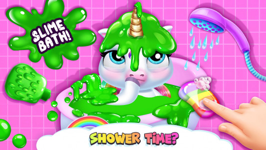 اسکرین شات 8 بازی My Baby Unicorn - Pony Care