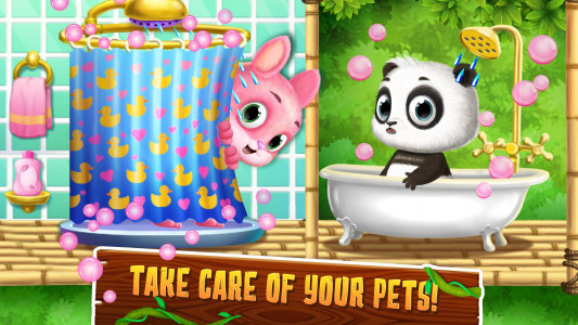 اسکرین شات بازی Panda Lu Treehouse 1