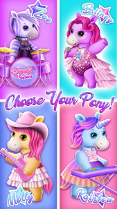 اسکرین شات بازی Pony Sisters Pop Music Band 2