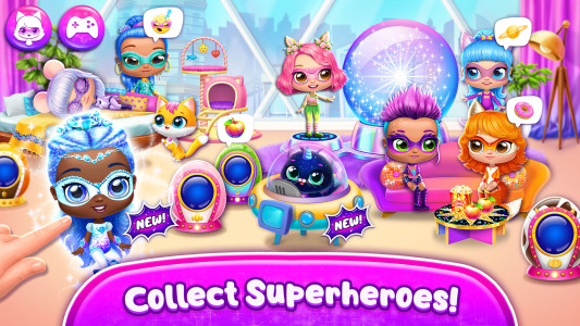 اسکرین شات 1 بازی Power Girls - Fantastic Heroes