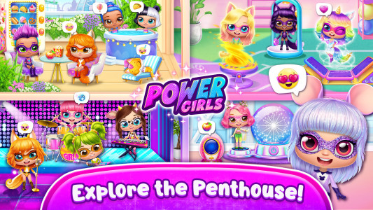 اسکرین شات بازی Power Girls - Fantastic Heroes 3