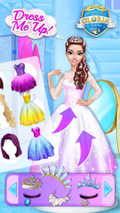اسکرین شات 2 بازی Princess Gloria Makeup Salon
