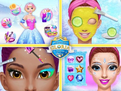 اسکرین شات بازی Princess Gloria Makeup Salon 3