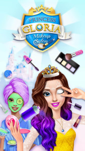 اسکرین شات 5 بازی Princess Gloria Makeup Salon