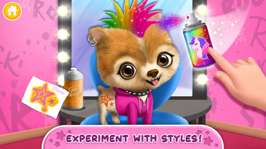 اسکرین شات 7 بازی Rock Star Animal Hair Salon