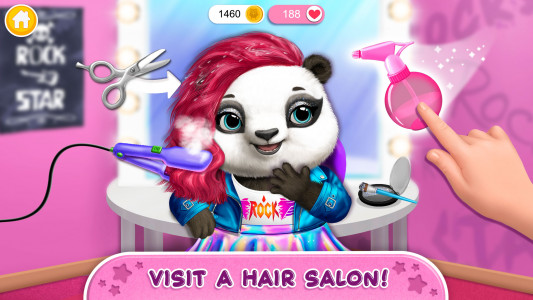 اسکرین شات بازی Rock Star Animal Hair Salon 3